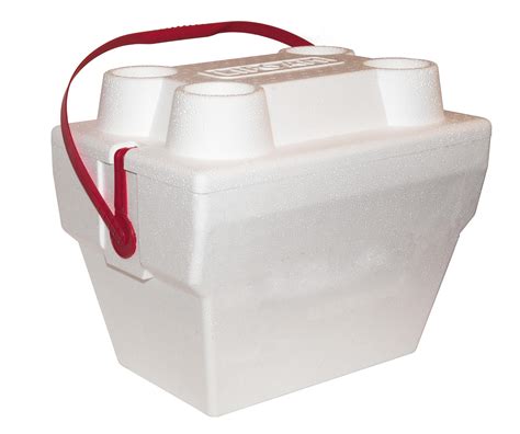 styrofoam cooler